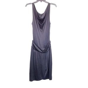 BCBGMaxazria slinky black dress size small